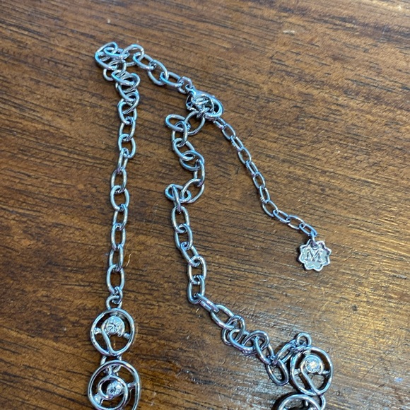 Magnolia and Vine Artisinal Swirl Necklace, new - Picture 3 of 4